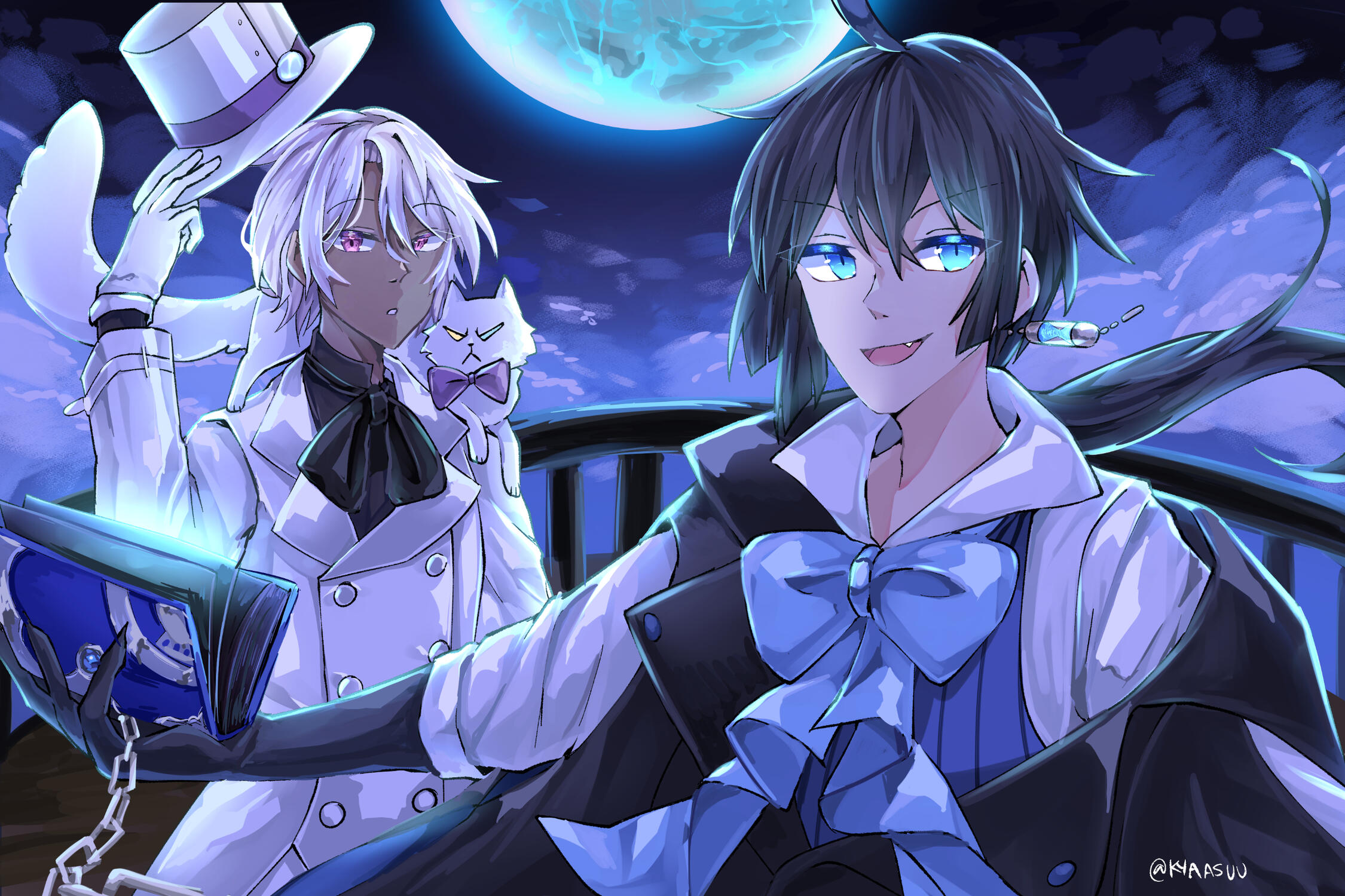 Vanitas and Noe by Kas
