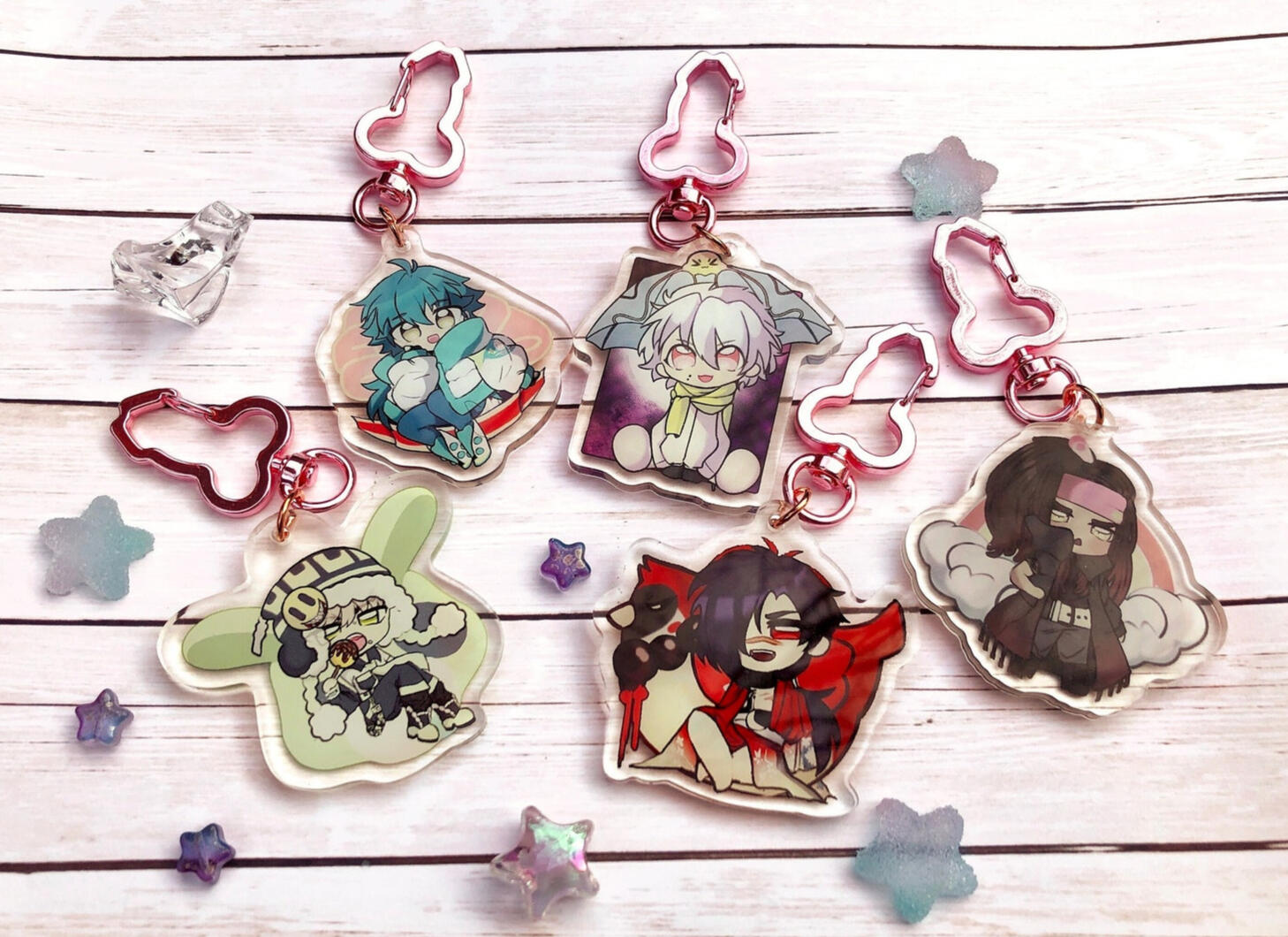 2" Dramatical Murder Charms by Ishi