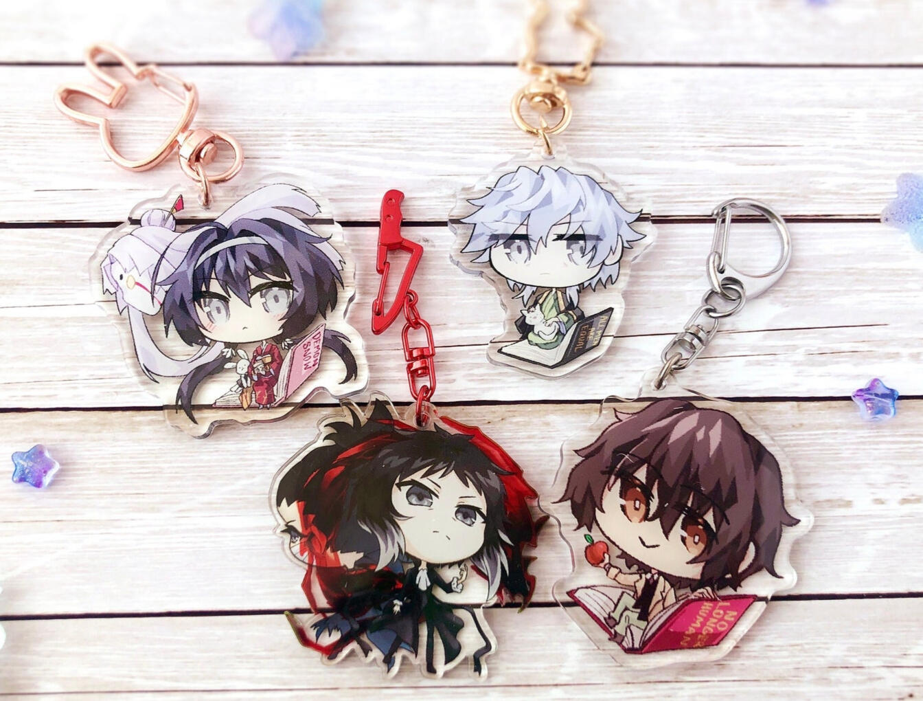2" BSD Charms by Kas and Ace