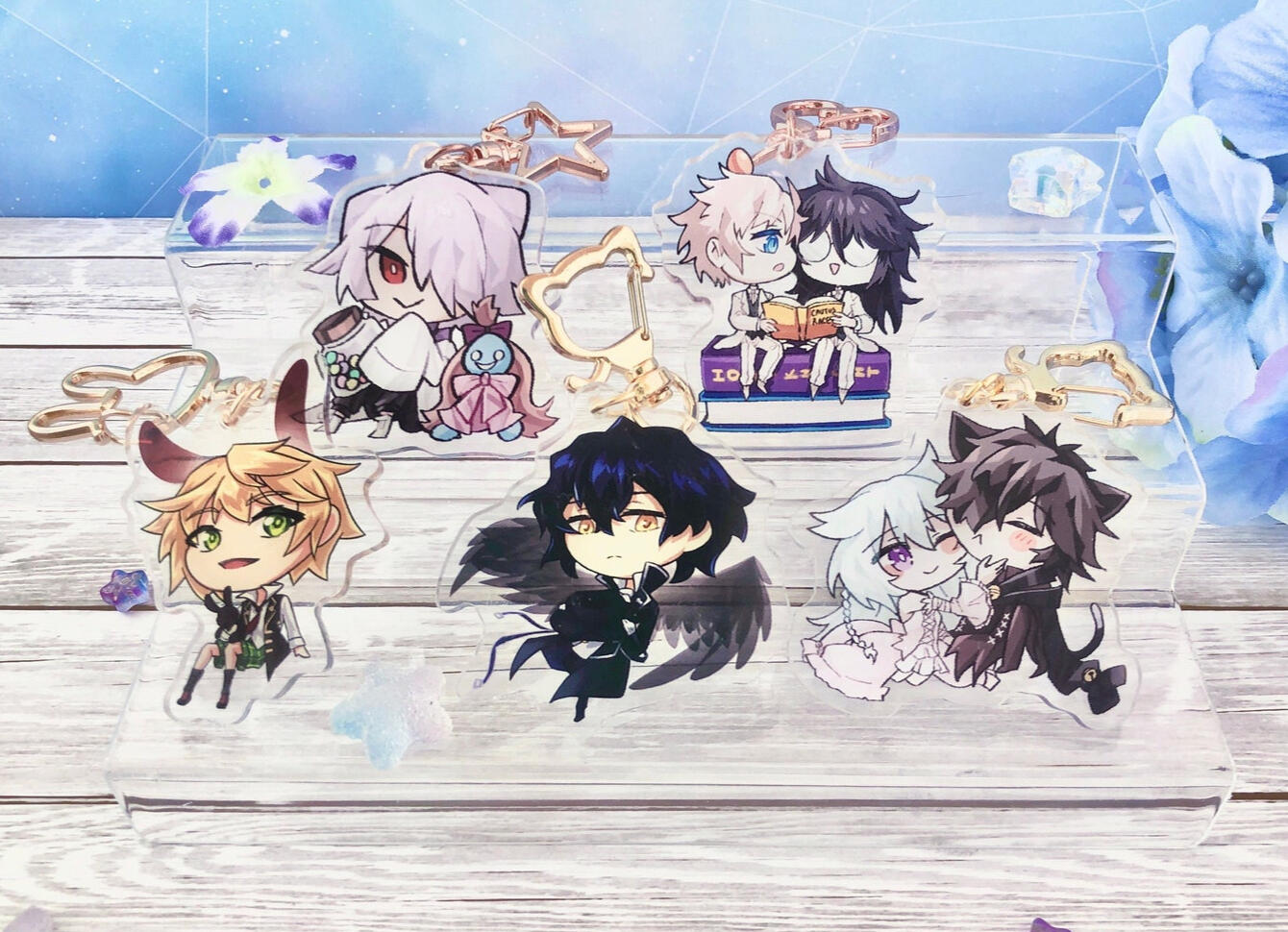 2" Pandora Hearts Charms by Kas and Ace