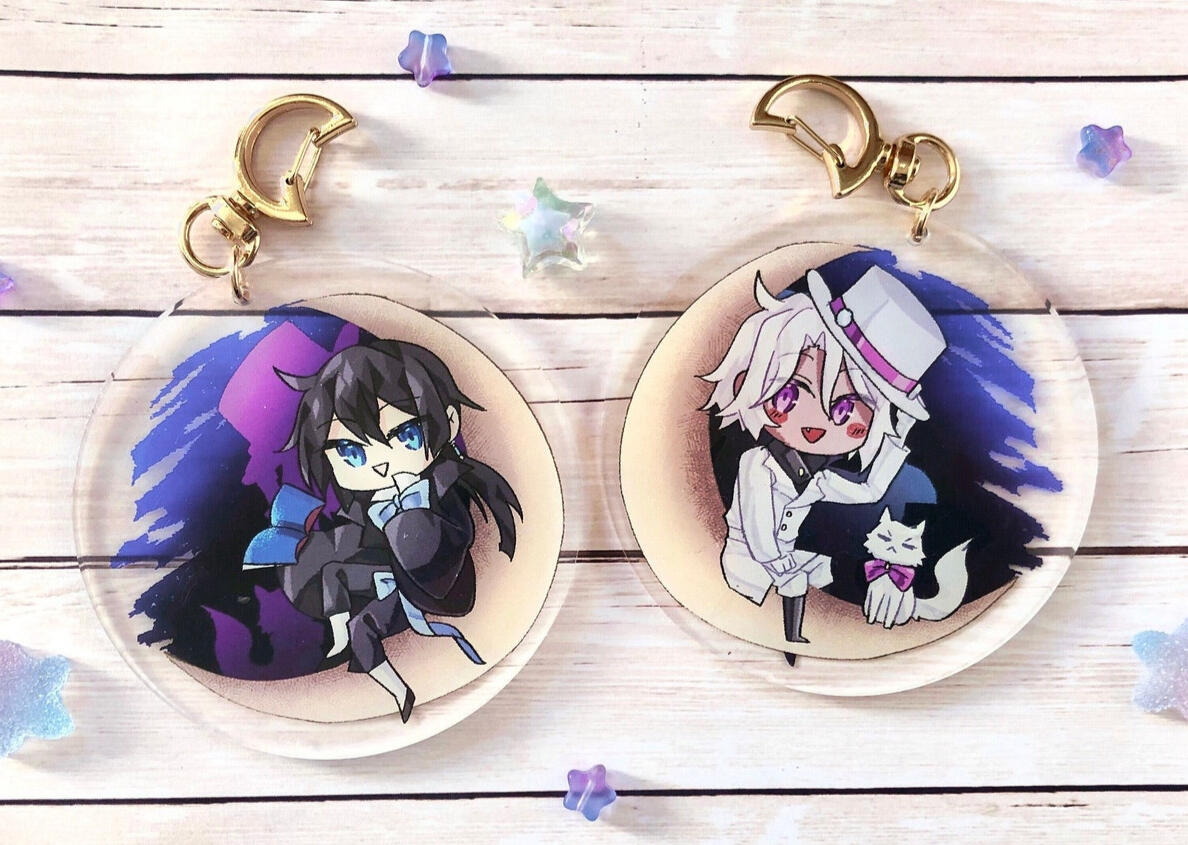 3" Vanitas & Noe Double-sided Charm by Kas