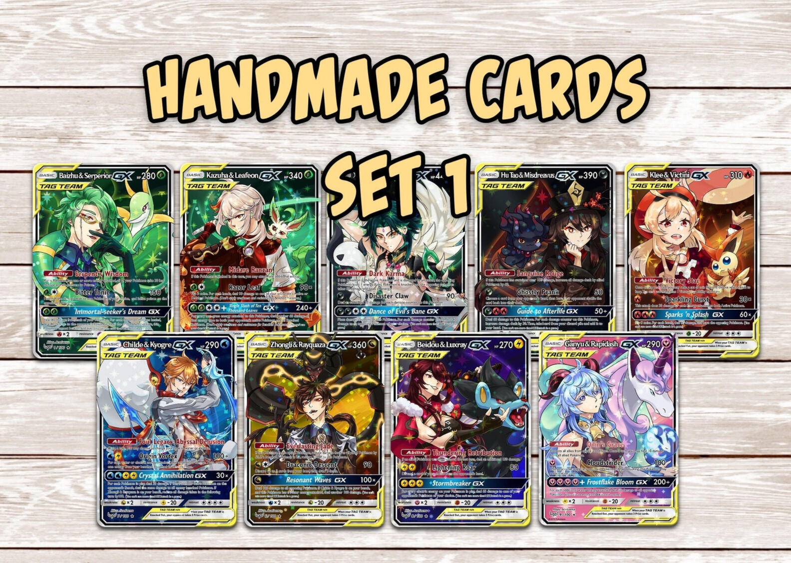 Pokemon Impact Set 1 by Ace