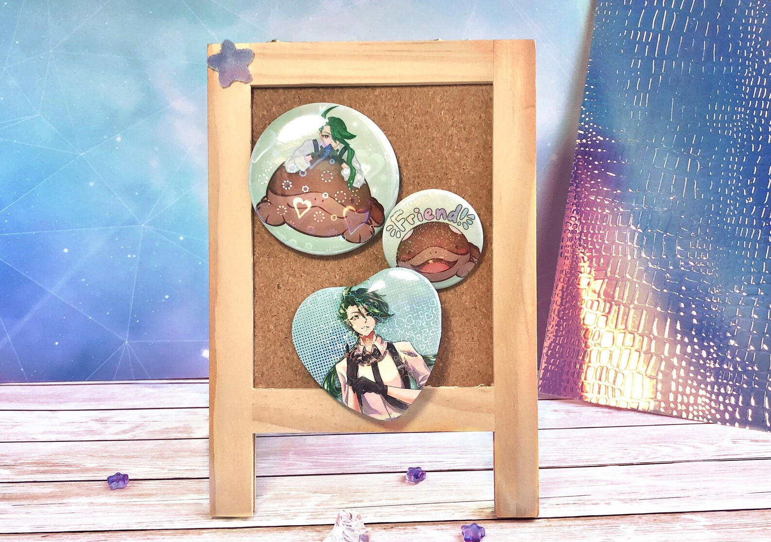 Rika & Clodsire Buttons by Ace