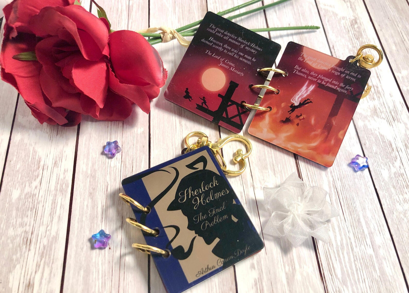 Sherliam Book Charm by Ace